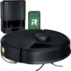 iRobot Roomba Combo 105 με AutoEmpty Dock Black Σκούπα Ρομπότ για Σκούπισμα & Σφουγγάρισμα με Χαρτογράφηση και Wi-Fi