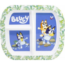Stor Bluey Παιδικό Πιάτο με Χωρίσματα