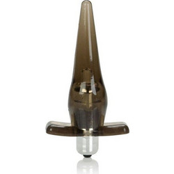 CalExotics Mino Vibro Tease Πρωκτική Σφήνα Ασύρματη με Δόνηση 10cm Καφέ D-225229