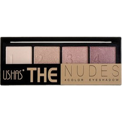 Ushas Cosmetics The Nudes Παλέτα Σκιών 5gr