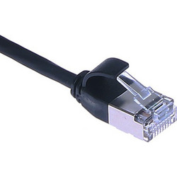 Masterlan U/FTP Cat.6a Καλώδιο Δικτύου Ethernet 3M Black PCU6A-S-3BK-MSC