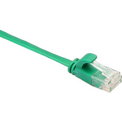 Masterlan Flat U/UTP Cat.6 Καλώδιο Δικτύου Ethernet 2m Green PCU6-F-2GN-MSC