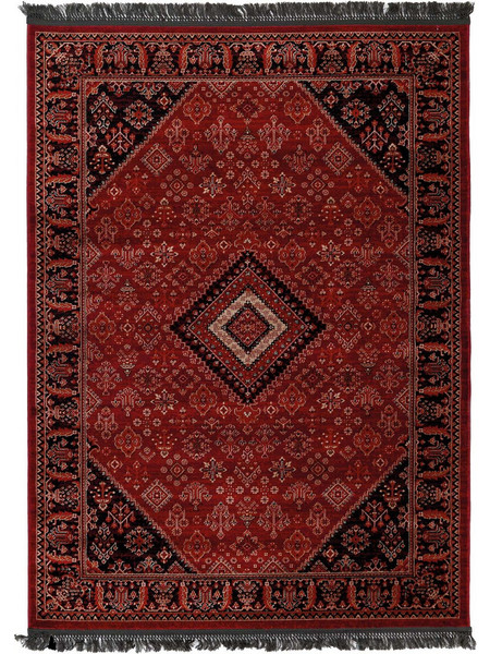 Royal Carpet Afgan Χαλί Ορθογώνιο 133x190cm 306A Dark Red Black