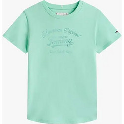 Tommy Hilfiger Παιδικό T-Shirt Κοντομάνικο Βεραμάν KG0KG08636-L6Z