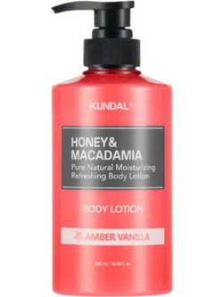 Kundal Honey & Macadamia Amber Vanilla Ενυδατική Lotion Σώματος 500ml