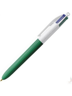 BIC 4 Colours - Wood Στυλό Διαρκείας 1mm Πολύχρωμο 696983