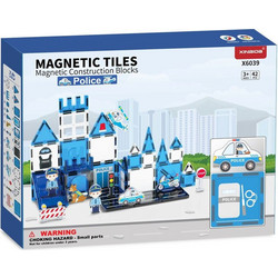BW Magnetic Tiles Αστυνομία 42τμχ