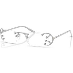 Prada PRC57S 28H08N Γυναικείος Σκελετός Γυαλιών Οράσεως Μεταλλικός Ασημί