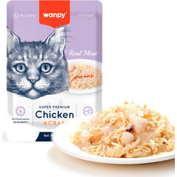 Wanpy Super Premium with Chicken & Crab 85gr