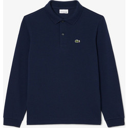 Lacoste Παιδικό Polo Μακρυμάνικο Navy Μπλε 3PJ1465-166