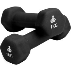 Fitpaddy AKWW2X1BK Σετ Βαράκια Εξάγωνα Βινυλίου 2x1kg