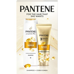 Pantene Intensive Repair Σετ Περιποίησης Μαλλιών Conditioner 220ml + Σαμπουάν 400ml