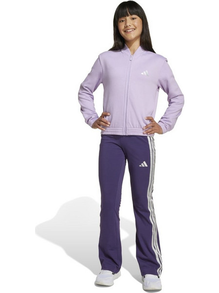 Adidas Παιδικό Σετ Φόρμας Λιλά Μωβ JX0207
