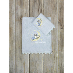 Kocoon Sweet Dreams Σετ Βρεφικές Πετσέτες 2τμχ 380gr/m²