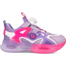 Garvalin Παιδικά Sneakers με Φωτάκια Μωβ Φούξια 251815-B164