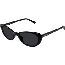 Saint Laurent SL822 001 Γυναικεία Γυαλιά Ηλίου Cat Eye Κοκάλινα Μαύρα με Μαύρο Φακό