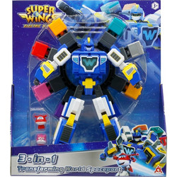 Just Toys Super Wings Electric Heroes Transforming World Spaceport