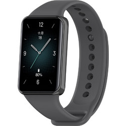 Techsuit Watchband W014 Λουράκι Σιλικόνης Spare Grey (Honor Band 9)
