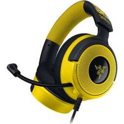 Razer Kraken V4 X Pokemon Kanto Starters Gaming Headset Over Ear Yellow
