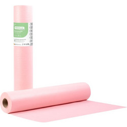 Bournas Medicals SoftCare Premium Standard Εξεταστικό Ρολό Πλαστικοποιημένο 58cm x 50m Ροζ