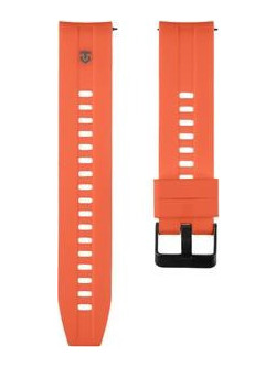 Tactical Quick Release Λουράκι Σιλικόνης Orange (Universal 20mm)