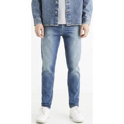 Celio Ανδρικό Τζιν Παντελόνι Ελαστικό Slim Εφαρμογή Μπλε C-BOSKIN2