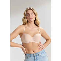 Primadonna Marie Jo Tom Σουτιέν Strapless με Ελαφριά Ενίσχυση με Μπανέλα Μπεζ 0120828CAL