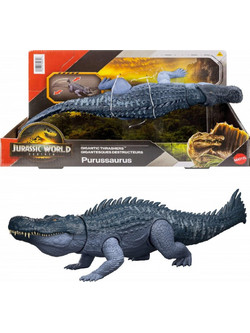 Mattel Jurassic World Rebirth Purussaurus Φιγούρα Δεινόσαυρος για 4+ Ετών