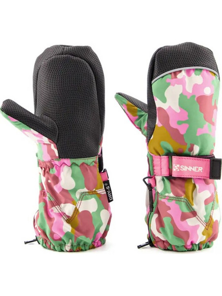 Sinner Timber Αδιάβροχα Παιδικά Γάντια Σκι & Snowboard Πολύχρωμα