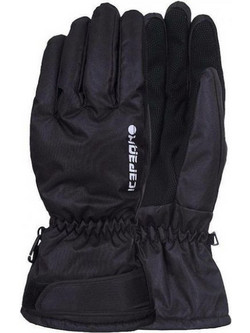 Icepeak Hayden Αδιάβροχα Γάντια Σκι & Snowboard Μαύρα