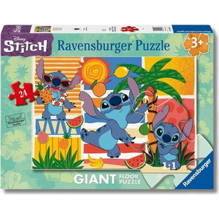 Παιδικό Puzzle Ravensburger Δαπέδου Stitch 24 Κομμάτια