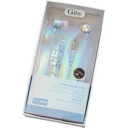 Gjby GJ-382 GJ-382 Handsfree In-Ear 3.5mm Blue