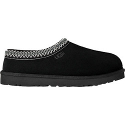 UGG Tasman II Χειμερινές Ανδρικές Παντόφλες Κλειστές με Γούνα Μαύρες 1174671-BLK