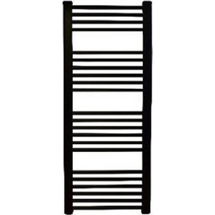Splendid Elegant Round Πετσετοκρεμάστρα Μπάνιου Καλοριφέρ 1600x400mm 738kcal/h Μαύρη