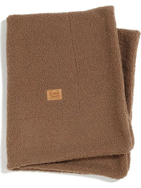 La Millou Teddy Κουβέρτα Αγκαλιάς Βελουτέ 80x100 Καφέ