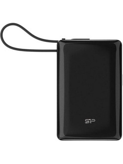 Silicon Power CP10 Power Bank 10000mAh με Θύρα USB-A & Θύρα USB-C Power Delivery Black