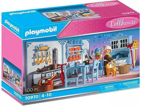 Playmobil Dollhouse Kitchen with Stove για 4-10 Ετών 70970