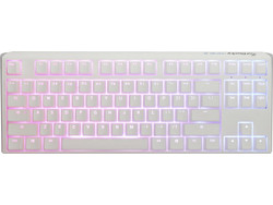 Ducky One 3 Pure Μηχανικό Gaming Πληκτρολόγιο TenKeyLess με Cherry MX Brown Διακόπτες RGB White