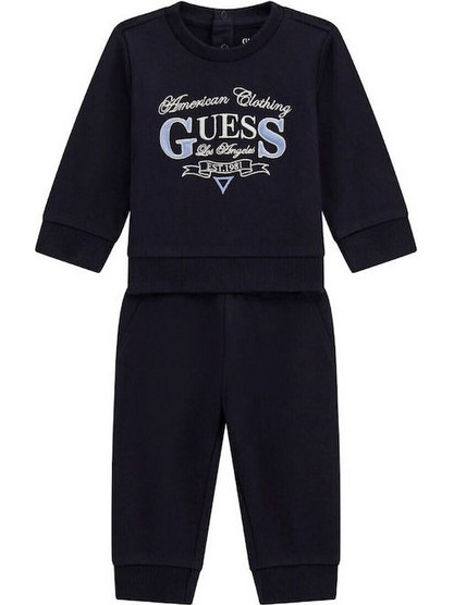 Guess Παιδικό Σετ Φόρμας Navy Μπλε N5YG14KA6R0-G7V2