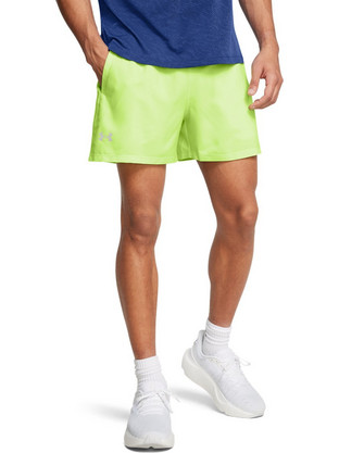 Under Armour Launch 5'' Αθλητικό Ανδρικό Σορτς Running Lime 1382617-304