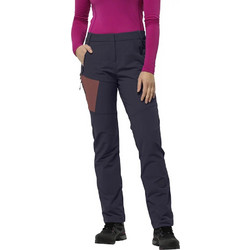 Jack Wolfskin Glastal Υφασμάτινο Γυναικείο Παντελόνι Κανονική Εφαρμογή Ανθρακί 1508561-1388