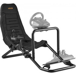 Vevor Racing Wheel Stand, Heavy-Duty Integrated Simulator Κάθισμα (για Simulation)