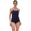 Cottonhill Γυναικείο Κορμάκι Slip με Τιραντάκι Navy Μπλε CH1880