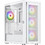 Silentware Air 100 White Gaming Midi Tower Κουτί Υπολογιστή RGB με Πλαϊνό Παράθυρο