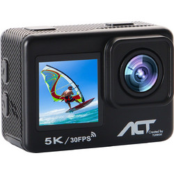 ACT-580 Action Camera Υποβρύχια με WiFi και Οθόνη 2" Μαύρη