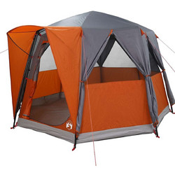 vidaXL Σκηνή Camping 3 Ατόμων 320x320x230cm 42004034