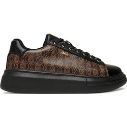 Liu Jo Babol Γυναικεία Sneakers Flatforms Καφέ Μαύρα BF5059EX323-S1033