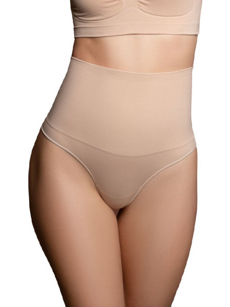 Bye Bra Κορσές Slip Σύσφιξης χωρίς Ραφές Μπεζ D-227868