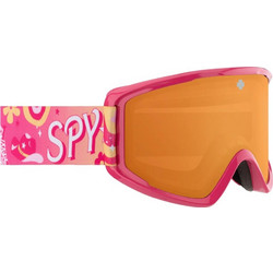 SPY Crusher Elite Eco Μάσκα Σκι & Snowboard Παιδική Ροζ με Φιμέ Φακό Πορτοκαλί