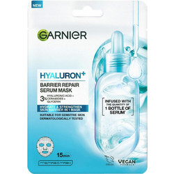 Garnier Hyaluron Barrier Repair Sheet Μάσκα Προσώπου για Ενυδάτωση με Υαλουρονικό 1τμχ